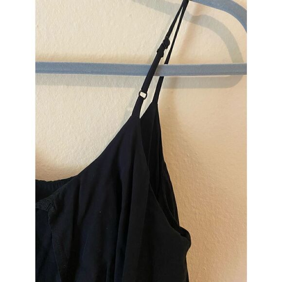 Black Pant Length Romper   - Picture 6 of 7